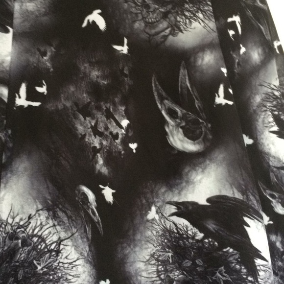 💖 Hell bunny goth Raven dress 💖 - Picture 7 of 8